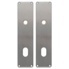 11256 Langskilt Ovalt hull + vrider 250x60mm Rustfritt Stål