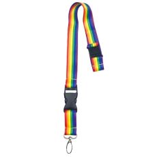 6-0632 Nøkkelbånd med Klips. Pride