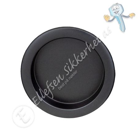 6511 Skyvedørsskål sort