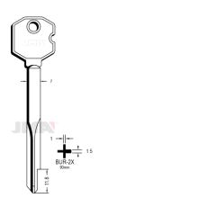 BUR-2X Nøkkelemne