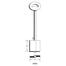 1605G Nøkkelemne