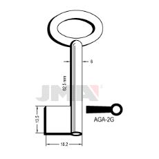 AGA-2G Nøkkelemne