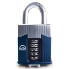 Warrior Combi 65 Kodehengelås. sv.pk