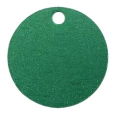 KDA052 Rund 25mm Grønn Aluminium