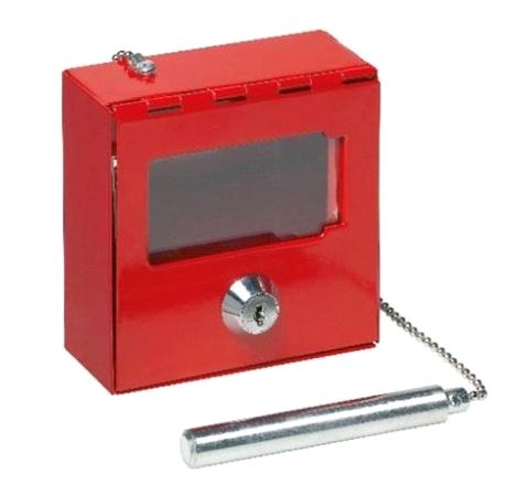 K1 Nødnøkkelskap med hammer