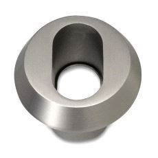 Rund Kåpe for oval sylinder. Rustfritt stål