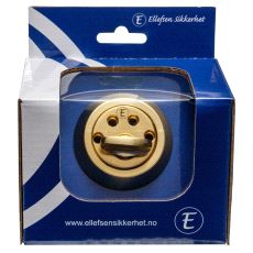 5572-E Knappsylinder Msp. M/Ring sv.pk