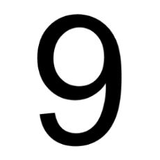 Husnummer Folie 9