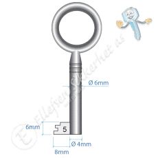 Junie 8x6-3 Nøkkel Nr. 5