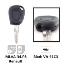 MLVA-34.P8 Bilnøkkel Skall