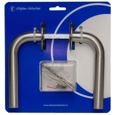 Dørvrider L-form 19mm. Fkrm sv.pk