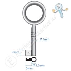 Junie 6x6-1 Nøkkel Nr. 4