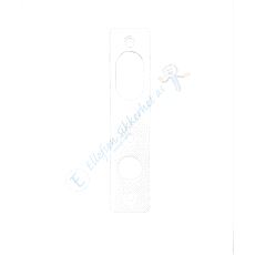 Distanseskilt til 2130/2131. Hvit