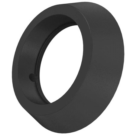 5970-E Sylinderring Sort matt