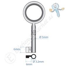 Junie 6x6-1 Nøkkel Nr. 1