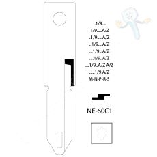 NE-60C1 Nøkkelblad