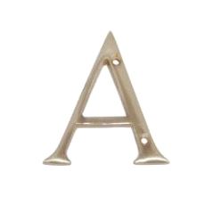 Husnummer A Messing 76mm