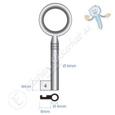 Junie 8x8-1 Nøkkel Nr. 4