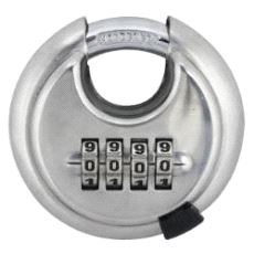 MX86 Discus Kodehengelås sv.pk